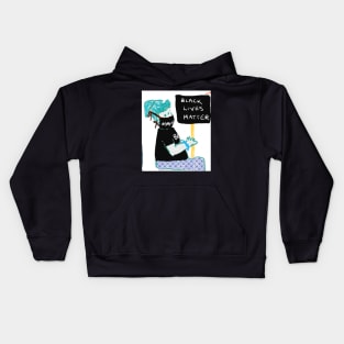 Whillamina Signs! BLM Kids Hoodie